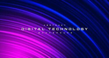 astratto digitale tecnologia futuristico circuito blu rosa sfondo, informatica scienza tecnologia, innovazione comunicazione futuro, ai grande dati, Internet Rete connessione, nube hi-tech illustrazione vettore