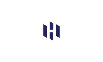 lettera h moderno attività commerciale logo design vettore