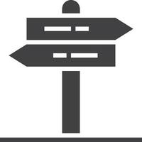 cartello stradale direzione icona simbolo vettore Immagine. illustrazione di il freccia informazione cartello guida destinazione design Immagine. eps 10