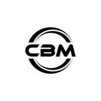 cbm logo disegno, ispirazione per un' unico identità. moderno eleganza e creativo design. filigrana il tuo successo con il Impressionante Questo logo. vettore