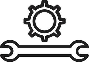 Cacciavite riparazione icona simbolo vettore Immagine. illustrazione di il fix kit di strumenti design Immagine. eps 10