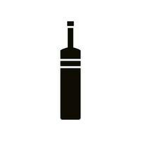bottiglia icona vettore. bottiglia per acqua illustrazione cartello. bottiglia di alcool simbolo o logo. vettore