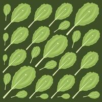 mostarda verdura pianta vettore illustrazione per grafico design e decorativo elemento