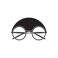 design piatto vettore icona occhiali