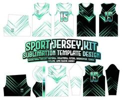 pendenza verde strisce maglia design abbigliamento sportivo sfondo vettore