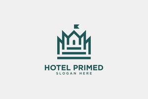 Hotel logo e icona vettore