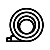 tubo flessibile icona vettore simbolo design illustrazione