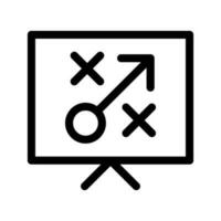 strategia icona vettore simbolo design illustrazione