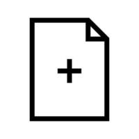 Inserisci file icona vettore simbolo design illustrazione