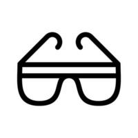 occhiali da sole icona vettore simbolo design illustrazione