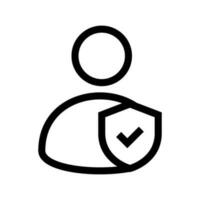 utente icona vettore simbolo design illustrazione
