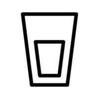 bicchiere icona vettore simbolo design illustrazione