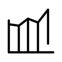 statistica icona vettore simbolo design illustrazione