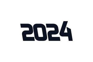 2024 logo design vettore con creativo unico idea