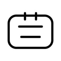 Nota icona vettore simbolo design illustrazione