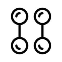 manubri icona vettore simbolo design illustrazione