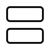 elenco icona vettore simbolo design illustrazione