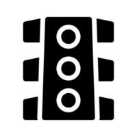traffico leggero icona vettore simbolo design illustrazione