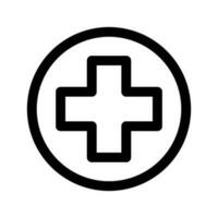 assistenza sanitaria icona vettore simbolo design illustrazione