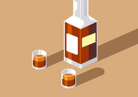 Bourbon Vector Illustration