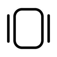 cursore verticale icona vettore simbolo design illustrazione