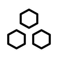 cubo icona vettore simbolo design illustrazione