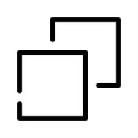 copia icona vettore simbolo design illustrazione