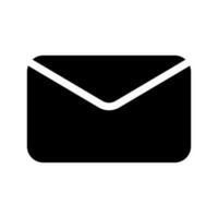 e-mail icona vettore simbolo design illustrazione