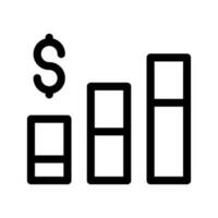 statistico icona vettore simbolo design illustrazione