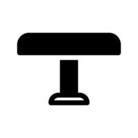 tavolo icona vettore simbolo design illustrazione