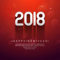 2019 Happy New Year text background vector