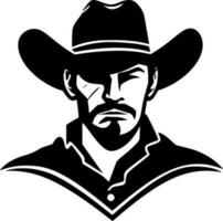 cowboy - alto qualità vettore logo - vettore illustrazione ideale per maglietta grafico