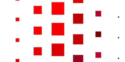 modello vettoriale rosso azzurro in illustrazione di stile quadrato con una serie di motivi rettangoli sfumati per annunci pubblicitari