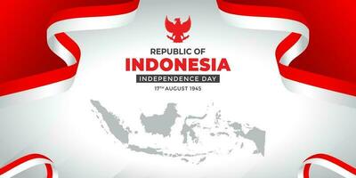 Indonesia indipendenza giorno, Indonesia la libertà sfondi, Indonesia bandiera rosso bianca vettore
