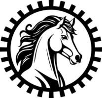 scacchi - nero e bianca isolato icona - vettore illustrazione