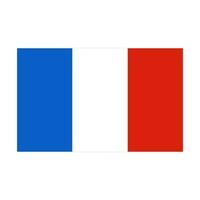 francese bandiera icona. Francia. vettore. vettore