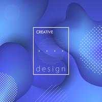 Sfondo di design creativo vettore