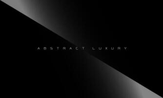 astratto nero buio geometrico design premio lusso esclusivo sfondo vettore