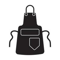 capocuoco cucina grembiule per cucinando piatto icona per applicazioni e siti web vettore