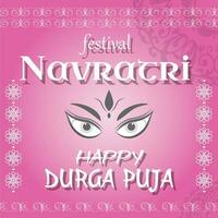 illustrazioni per il Navratri Festival. ragazze danza nazionale balli. contento Durga puja. garba notte. vettore
