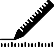 solido icona per misurazione vettore