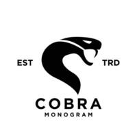 cobra serpente logo icona design vettore