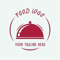il illustrazione di copertina cibo logo vettore