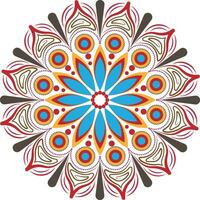 mandala opera d'arte illustrazione vettore