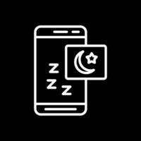notte modalità vettore icona design