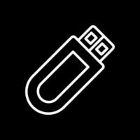 USB guidare vettore icona design