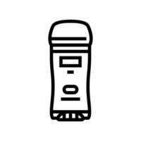 deodorante igiene linea icona vettore illustrazione