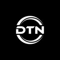 dtn logo disegno, ispirazione per un' unico identità. moderno eleganza e creativo design. filigrana il tuo successo con il Impressionante Questo logo. vettore