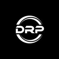 drp logo disegno, ispirazione per un' unico identità. moderno eleganza e creativo design. filigrana il tuo successo con il Impressionante Questo logo. vettore