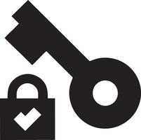 serratura sicurezza icona simbolo vettore Immagine. illustrazione di il chiave sicuro accesso sistema vettore design. eps 10